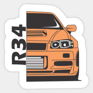 Nissan R34 Sticker